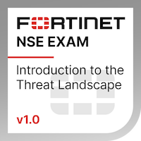 Introduction to the Threat Landscape 1.0 badge